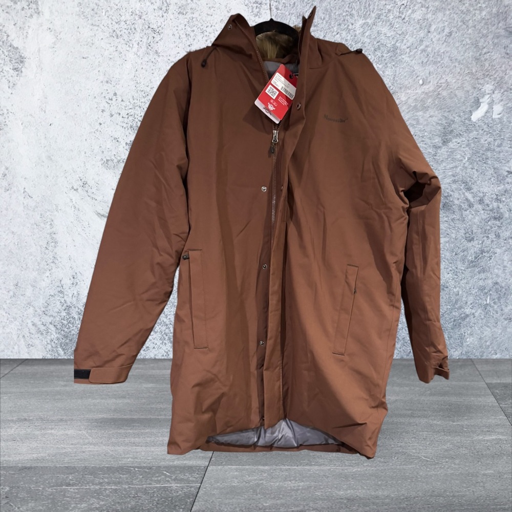 Moosejaw Brown duck down filled Men's Jacket
